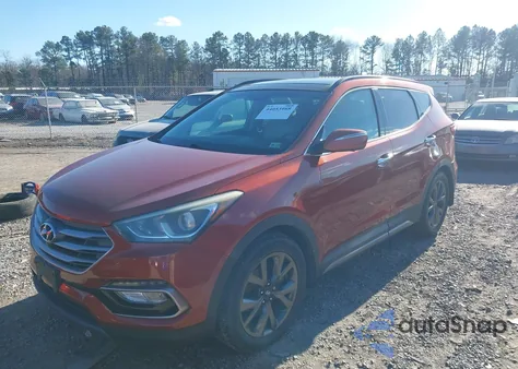 2017 Hyundai Santa Fe Sport 2.0T Ultimate from USA, damaged, VIN 5XYZW4LAXHG477297